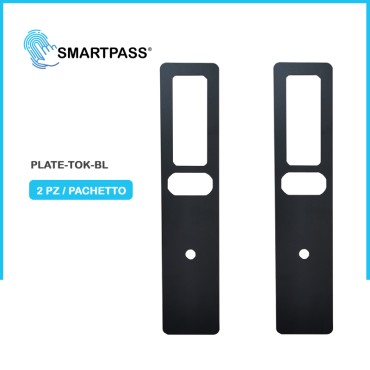 Piastra di Copertura per Maniglia Smart Tokyo, Osaka Nero