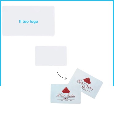 Scheda RFID SMARTPASS, 13,56 MHz, Bianco